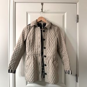 Burberry quilted jacket